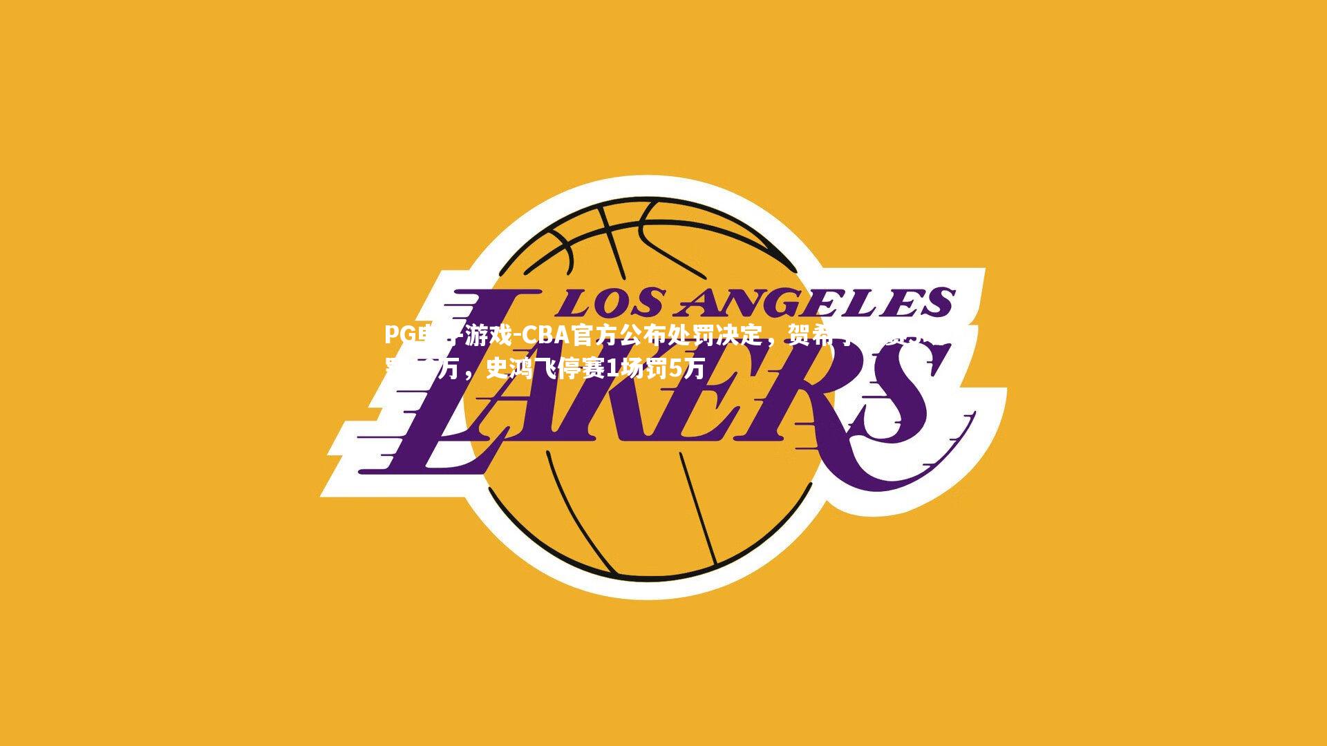 CBA官方公布处罚决定，贺希宁停赛3场罚10万，史鸿飞停赛1场罚5万